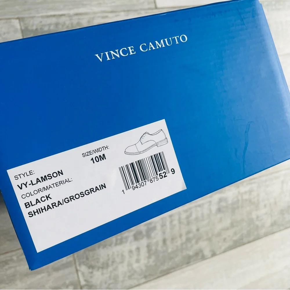 Vince Camuto branded cardboard